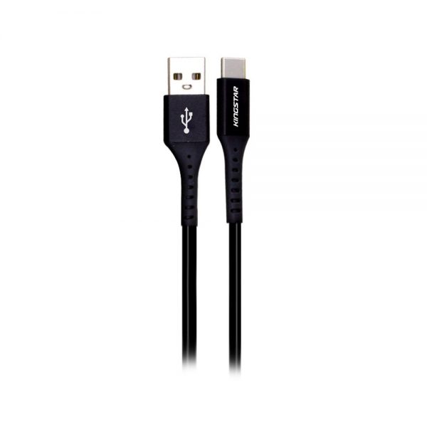 کابل تبدیل USB به USB-C کینگ استار مدل K63C طول 0.25 متر