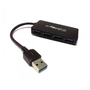هاب 4 پورت رویال مدل Royal usb 3 Hub RH3-413