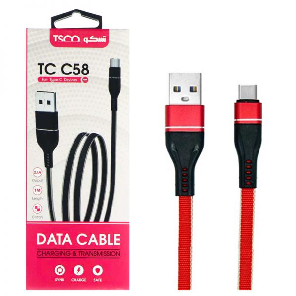 کابل شارژ تسکو TC C58