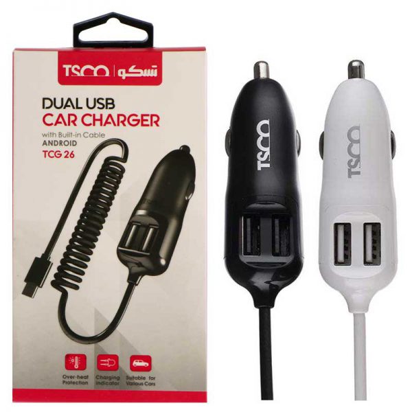 شارژر فندکی TSCO مدل TCG 26‎