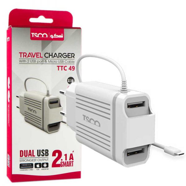 شارژر دیواری تسکو مدل TTC 49