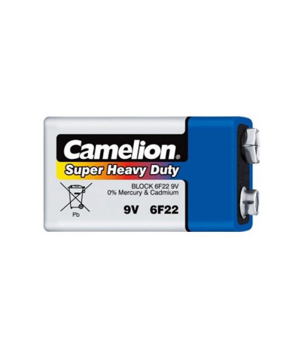باتری کتابی کملیون مدل Super Heavy Duty 6F22